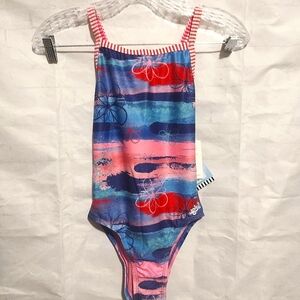 Dolfin Uglies Girl's Swimsuit Surfs Up Size 14